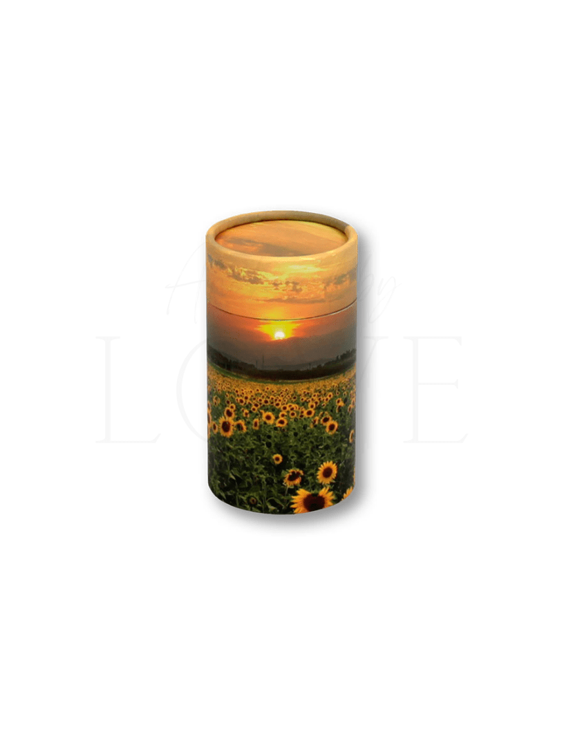 Sunflower Mini Scattering Tube - Anchored by Love