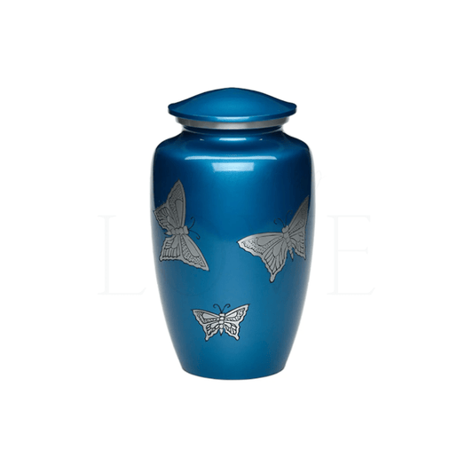 Alloy Butterfly Urn - Anchored by Love