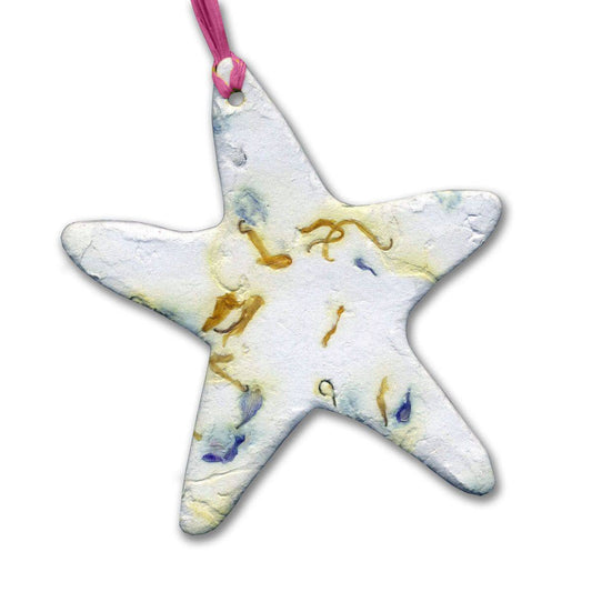 Blooming Biodegradable Ornament - Starfish (Packs of 20) - Anchored by Love