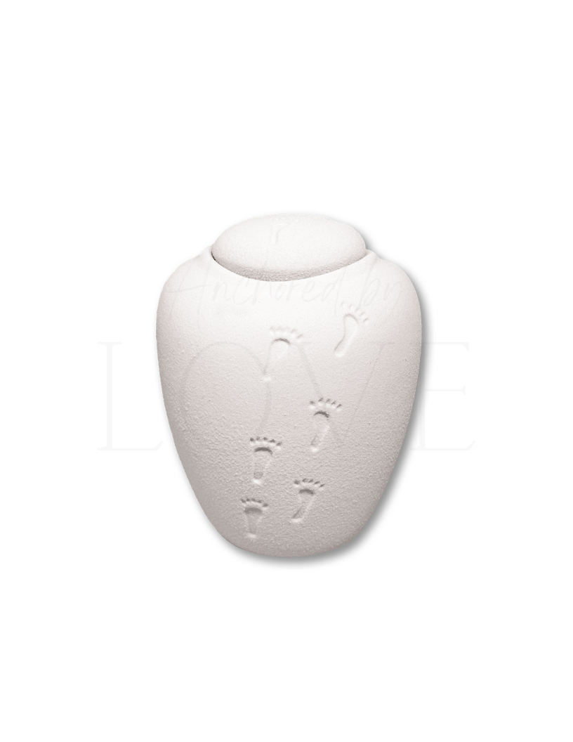 Sand Oceane Urn - Quartz White - Anchored by Love